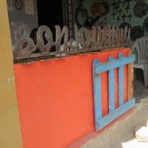 Hello Haiti, indeed! Colorful storefront in Croix-des-Bouquet.