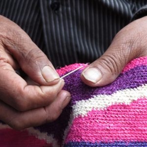 Latin American textiles are made according to centuries of tradition